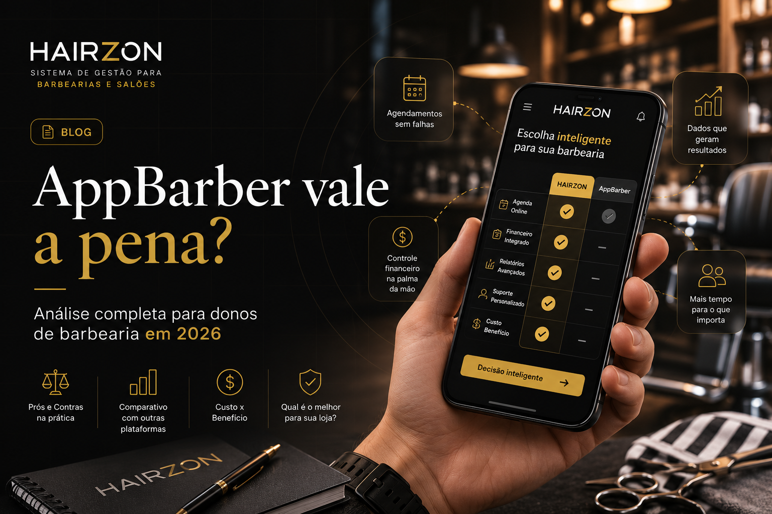 AppBarber vale a pena? Análise completa para donos de barbearia em 2026