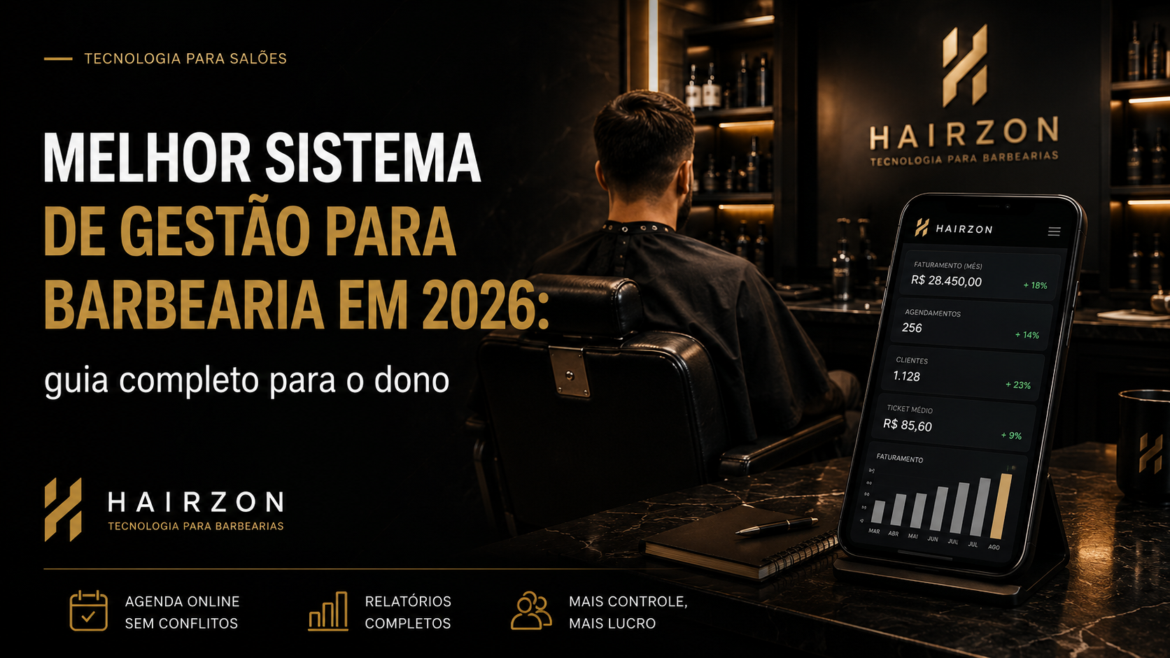 Melhor sistema de gestão para barbearia em 2026: guia completo para o dono